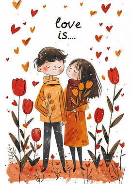 fall in love valentine