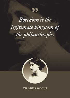 Boredom is the legitimate