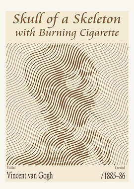 Skeleton with Burning