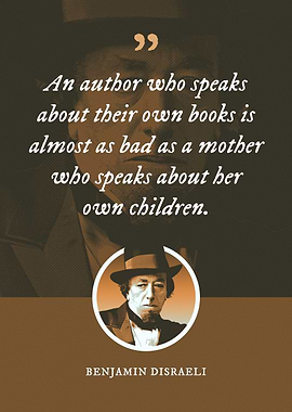 An author who speaks about
