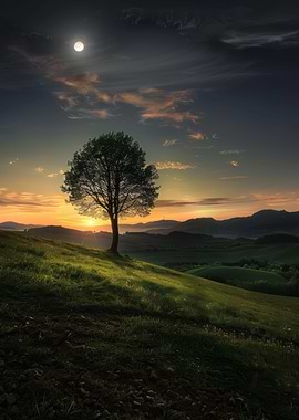 Daybreak Over the Valley