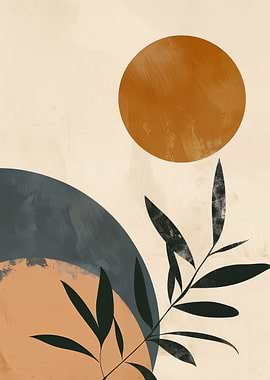 Abstract floral botanic