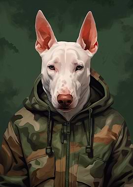 English Bull Terrier Camo
