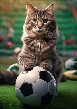 Football Cat