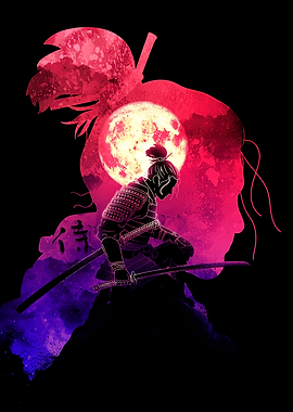 Negative BloodMoon Samurai