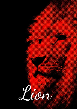 Lion duotone