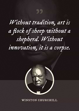 Without tradition art is