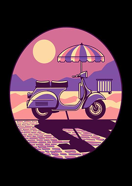 Retro Scooter