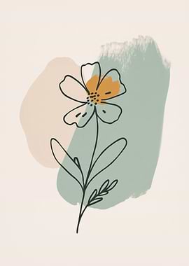 minimalist flower