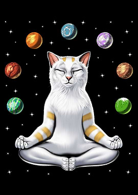 Cat Meditation Yoga