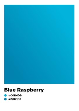 blue raspberry colorart