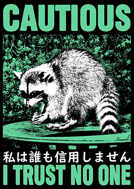 Cautious Raccoon
