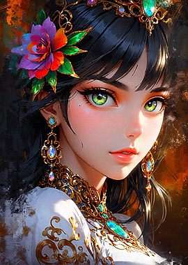 Portrait Divine Beauty