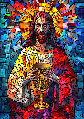 mosaic jesus 2
