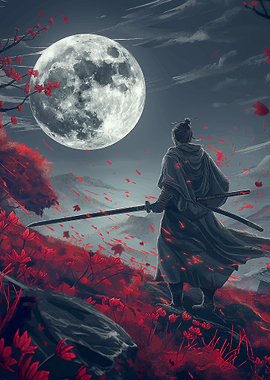 Crimson Moon Samurai