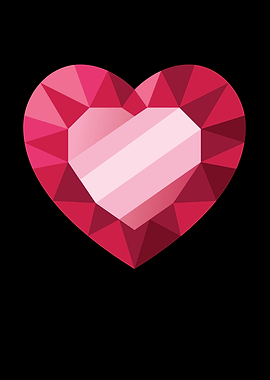 Diamond Heart Gem Jewelry