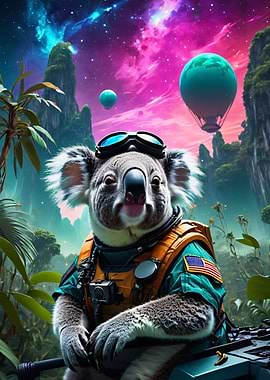 Winged Wonder Koala