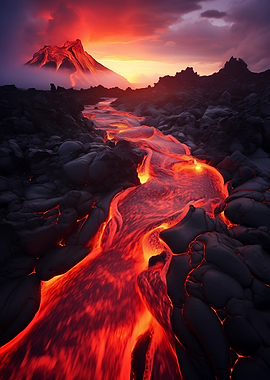 Lava Mountain Magma