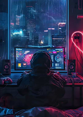Gamer City Cyberpunk