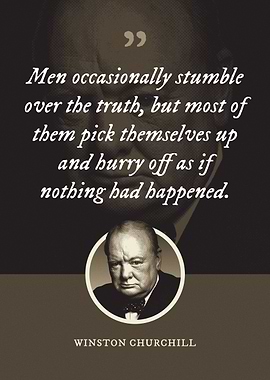 Men occasionally stumble