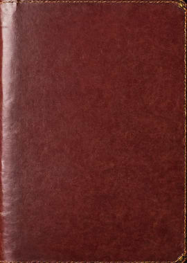 Book cover leather front b