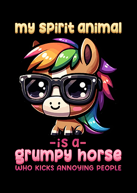 Grumpy Horse