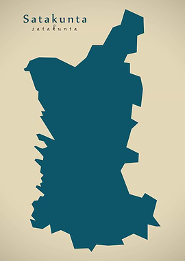 Satakunta Finland map