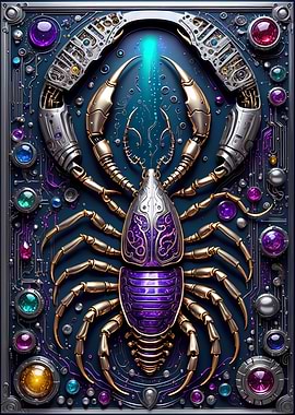 Scorpion Steampunk Art