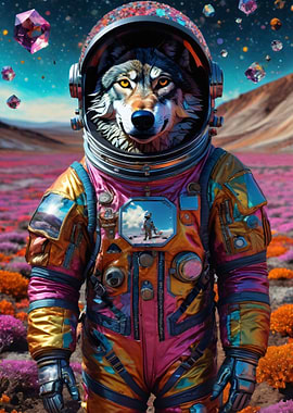 AstroWolf in Alien Jungle