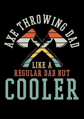 Funny Axe Throwing Wood