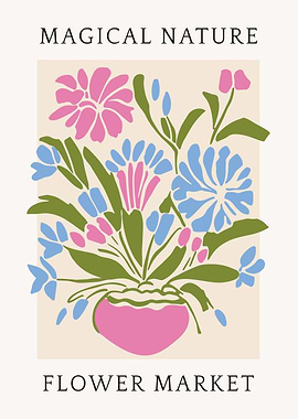 Magic Nature Flower Market