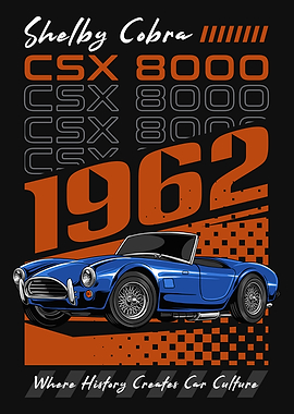 Classic Cobra Muscle Car