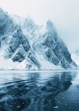 Arctic Winter Landscape
