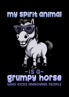 Grumpy Horse