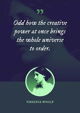 Odd how the creative power