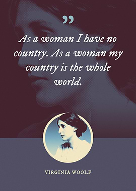 As a woman I have no