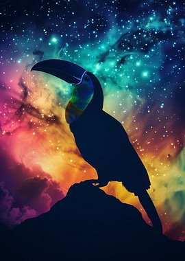 Toucan Silhouette Galaxy