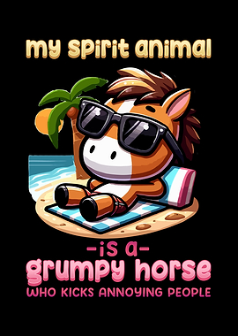 Grumpy Horse