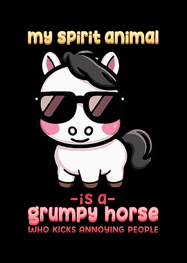 Grumpy Horse