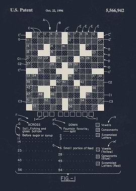 Crossword Puzzle Game 1996