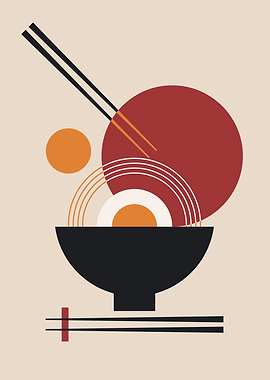 Geometric ramen