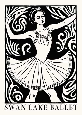 Swan Lake Ballet Posters
