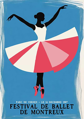Montreux Ballet Poster