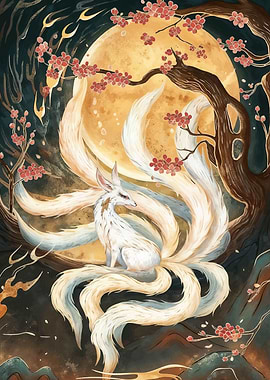 Fox Kitsune Japanese