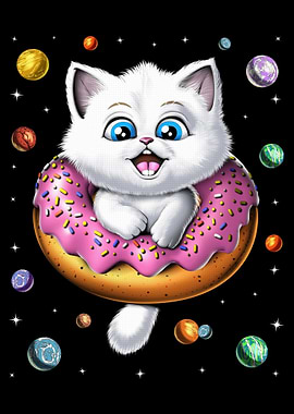 Space Cat Donut