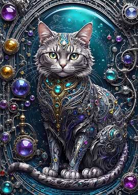 Mechanical Sentinel Cat