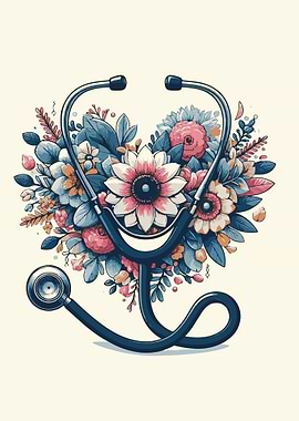 stethoscope print