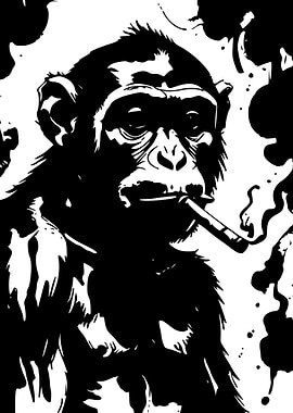 Smoking Monkey