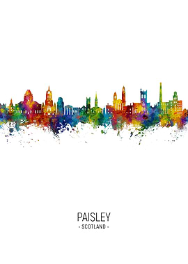 Paisley Skyline Scotland