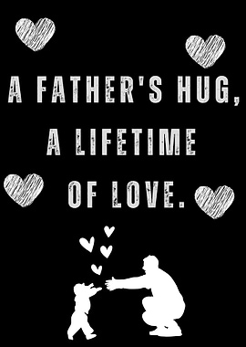 A fathers hug a lifetim